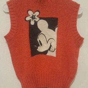 Iceberg Disney Minnie sweater vest size women's XS